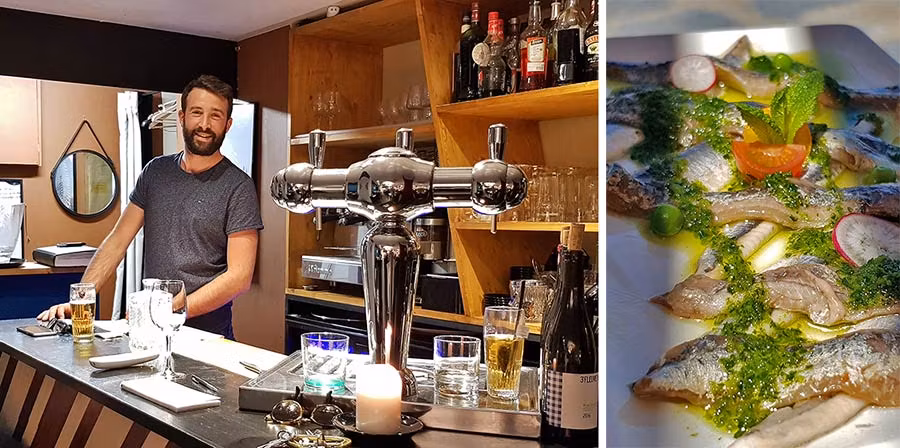 collioure, perpinan, restaurantes