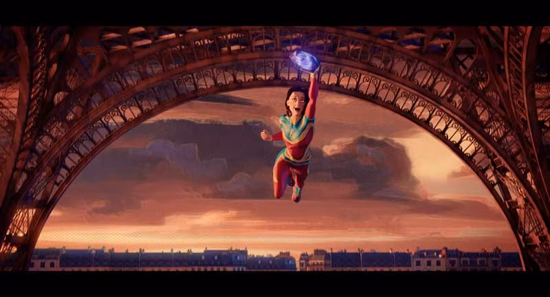 Atracción &lsquo;Étincelle, la maldición del ópalo negro&rsquo; en Futuroscope