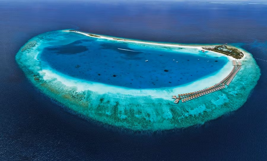 Atolón en Maldivas para disfrutar con amigos
