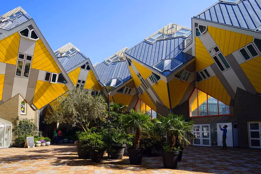 Cubehouses, viaje roterdam
