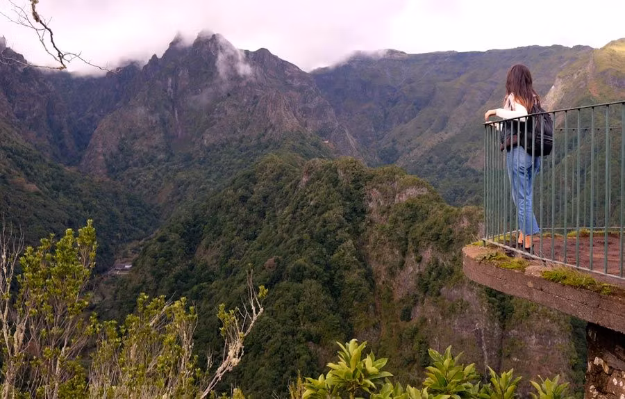 Mirador de la levada de Ribeiro Frío.
