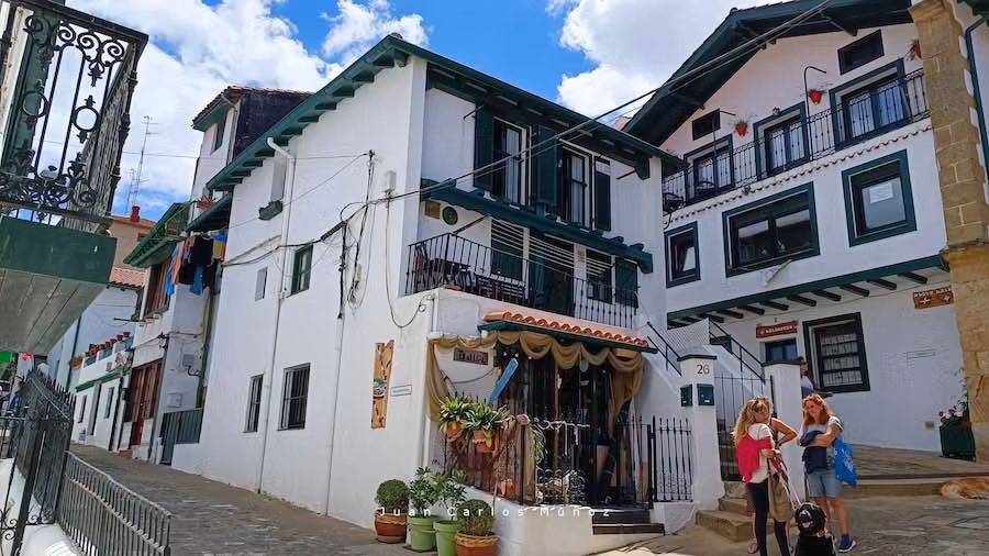 Un bonito rincón del Puerto Viejo de Getxo.