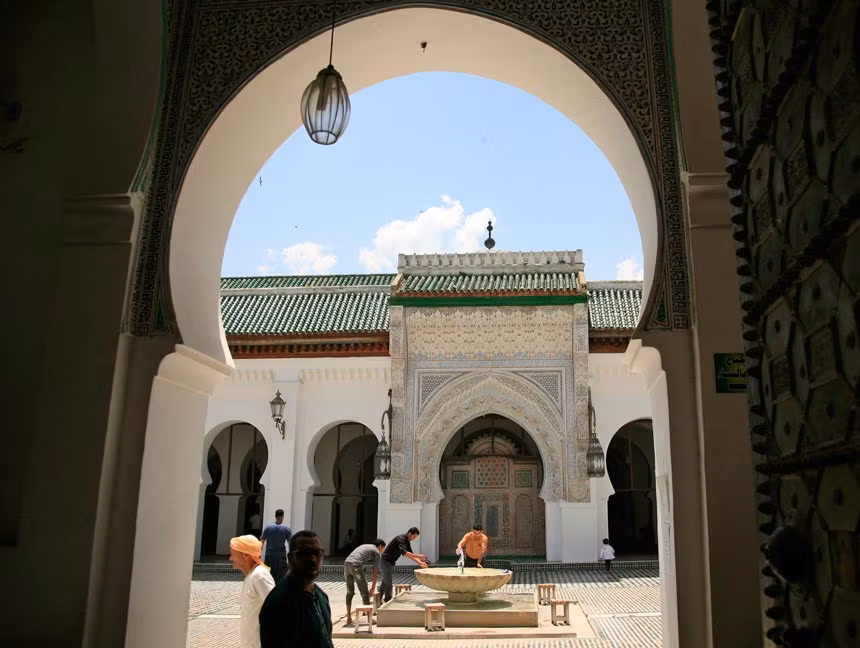 Mezquita de Karaouine o al Qarawiyyin en fez