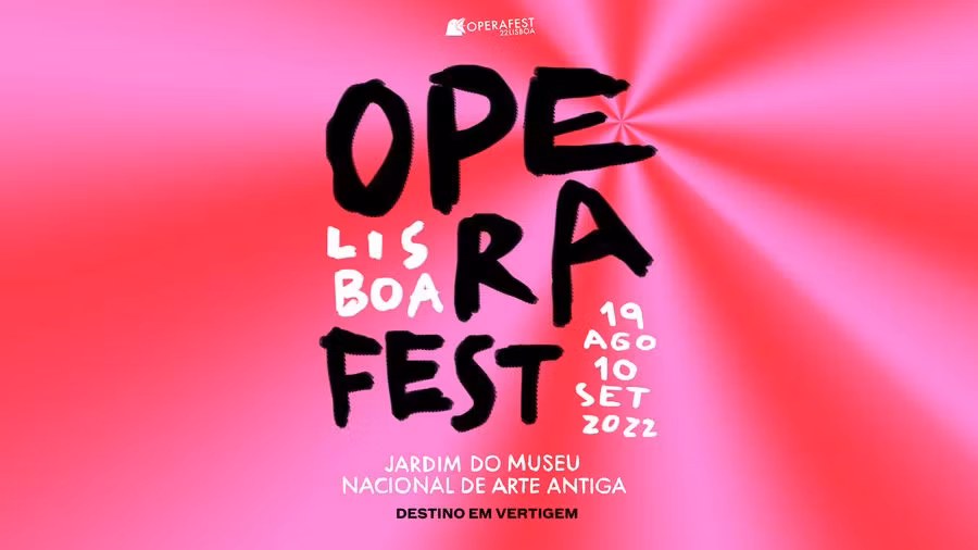 Cartel del Opera Fest de Lisboa.