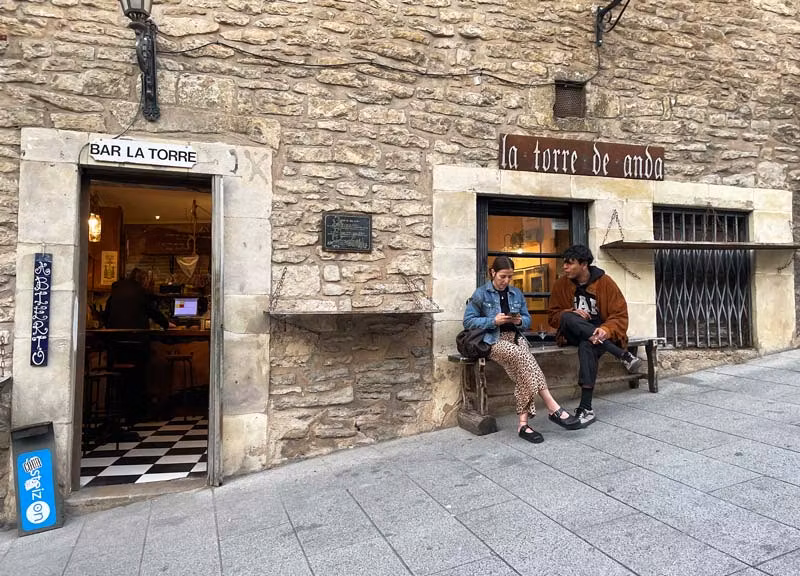 bar La Torre en Vitoria.