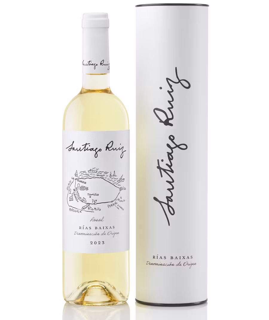 Santiago Ruiz, un vino de Rías Baixas ideal para aperitivos.