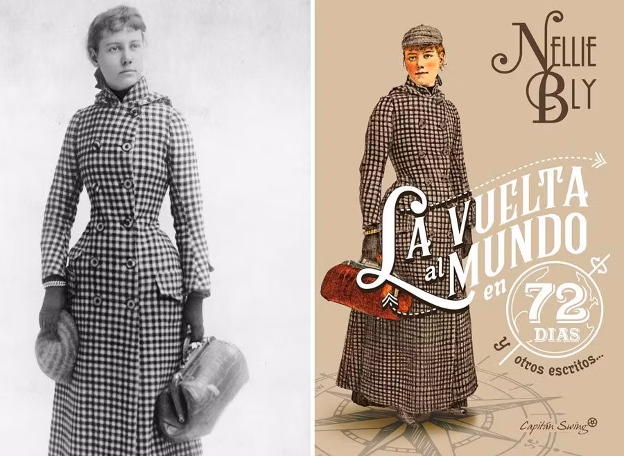 fotografia de Nellie Bly que dio la vuelta al mundo en 72 ideas