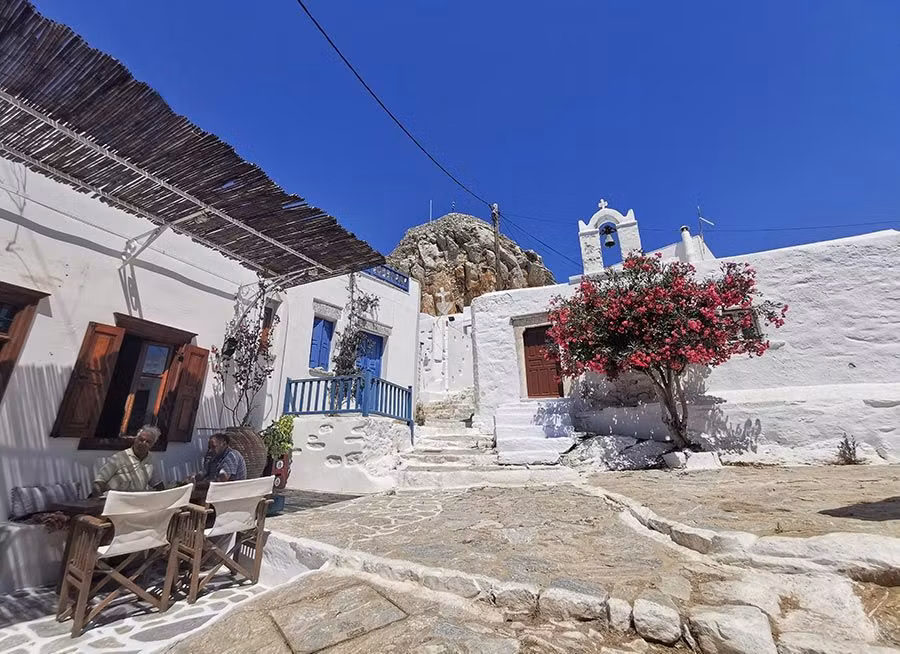 Chora es el alma de la isla