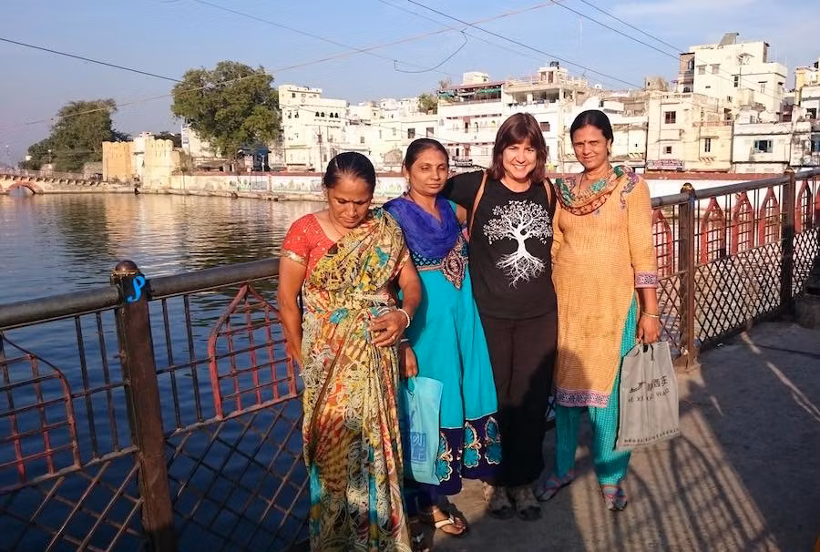 María Grau, participante del Encuentro de Mujeres Viajeras.